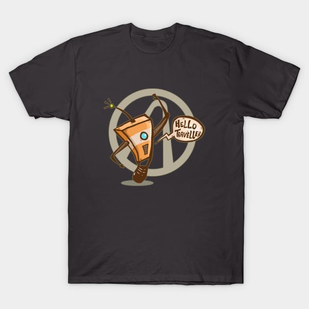 Hello Traveller! T-Shirt by Unihorse